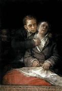 Francisco de goya y Lucientes, Self-Portrait with Doctor Arrieta